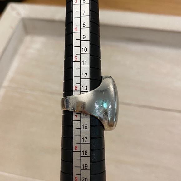 Gorgeous Vintage mother of pearl ring - Picture 7 of 13